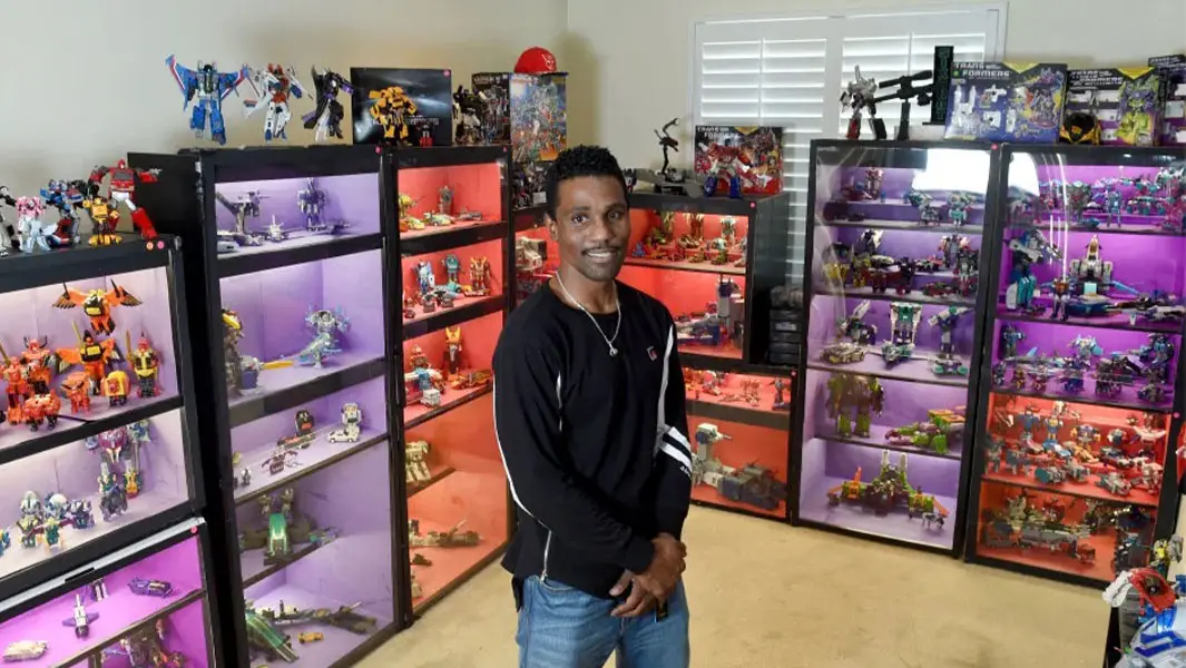 Transformers fan with record-breaking collection hopes to add own designs to franchise