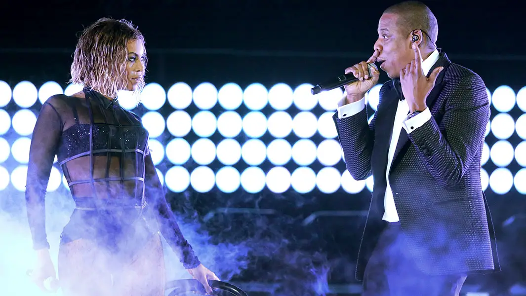 Beyoncé slays at the Grammy Awards to scoop string of records alongside Jay-Z