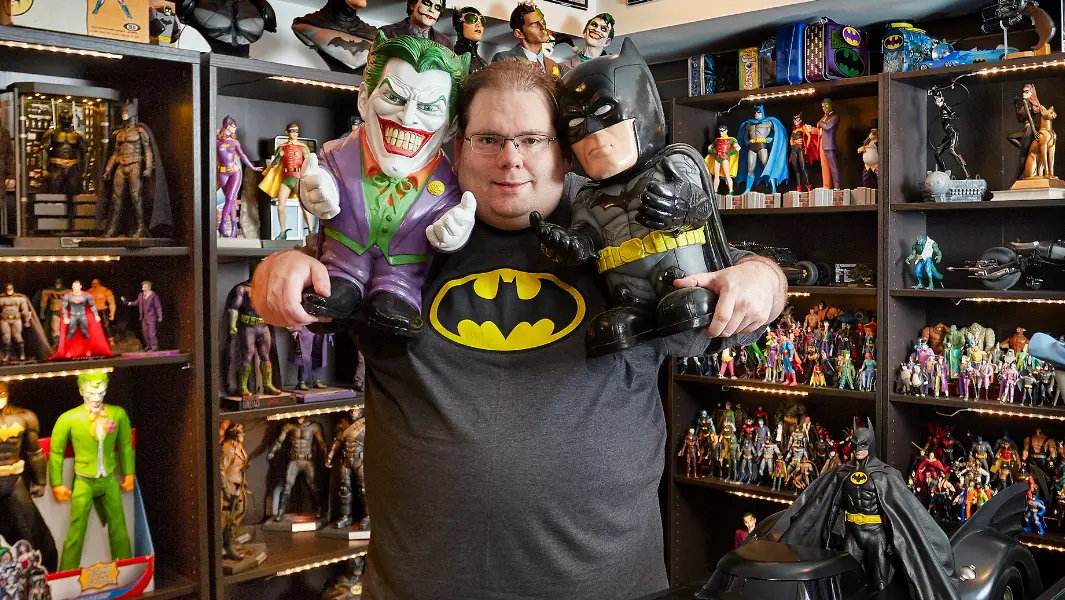 Meet the man with the largest collection of Batman memorabilia ever