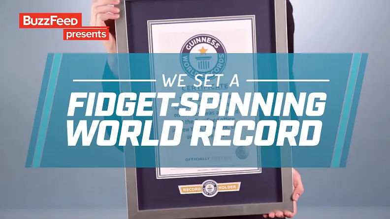 world's longest fidget spinner time