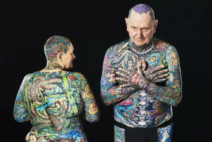 69-year-old becomes the most tattooed woman ever with % of her body  inked | Guinness World Records