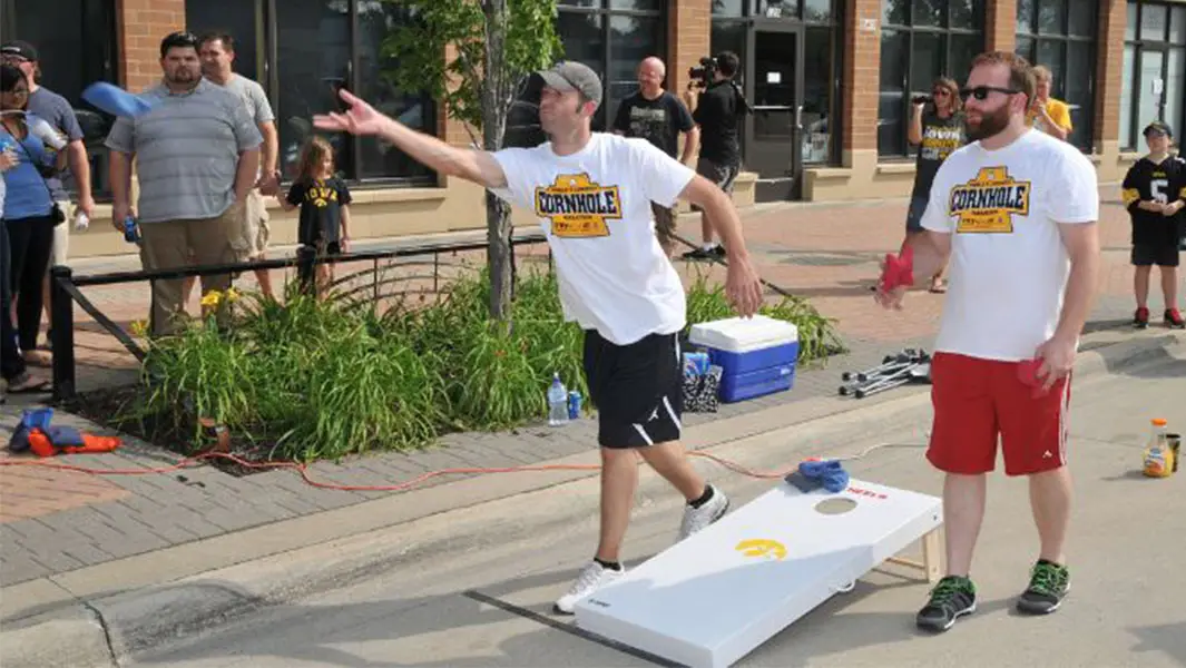 Brands that turned their love of cornhole into record-breaking bragging rights