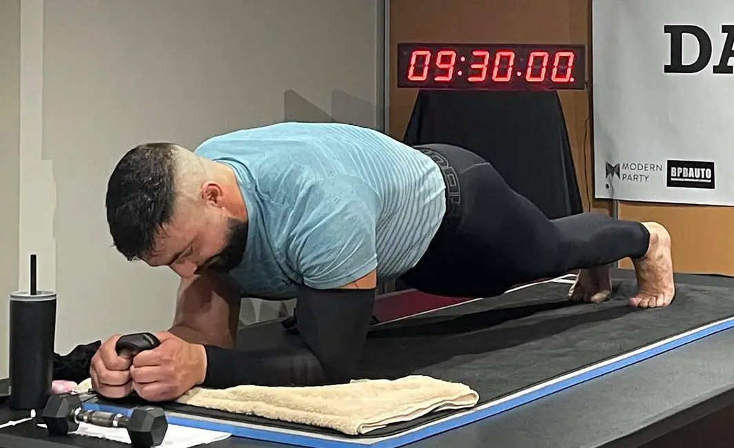 Longest plank record smashed with staggering new time