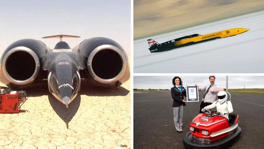 Grund ekstremt Det er det heldige Meet the fastest cars in the world 20 years after Thrust SSC's land speed  record | Guinness World Records