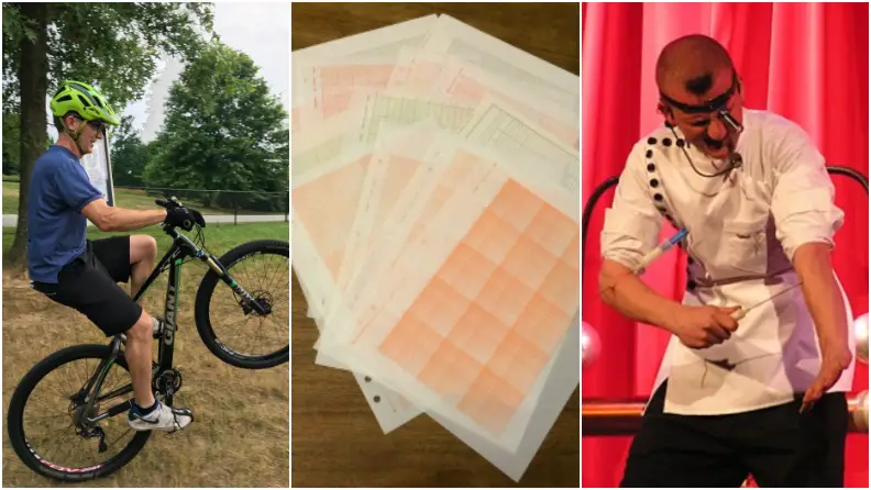 Facebook Live Rewind: Electric currents, graph paper, and bicycle wheelies