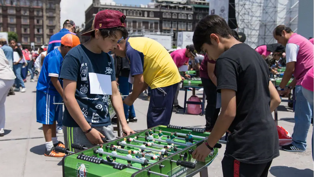 1,000 table football fans come together to celebrate the World Cup – and break a record