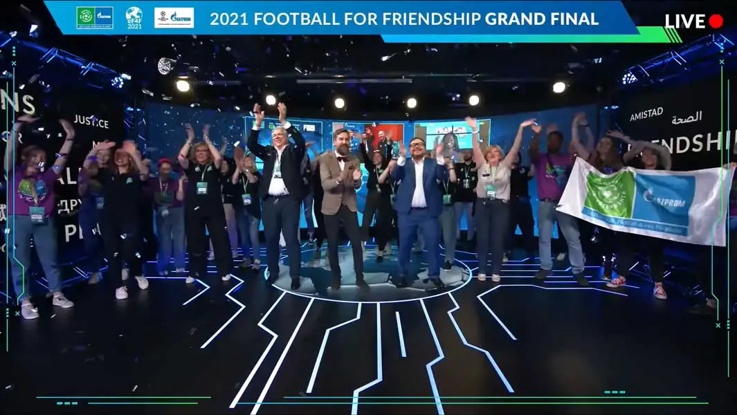 Football for Friendship scores third world record with mobile app