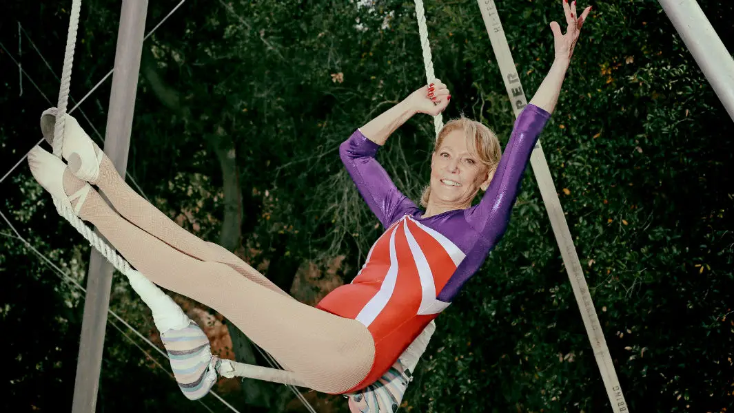 85-year-old becomes world’s oldest trapeze artist - after starting lessons aged 78