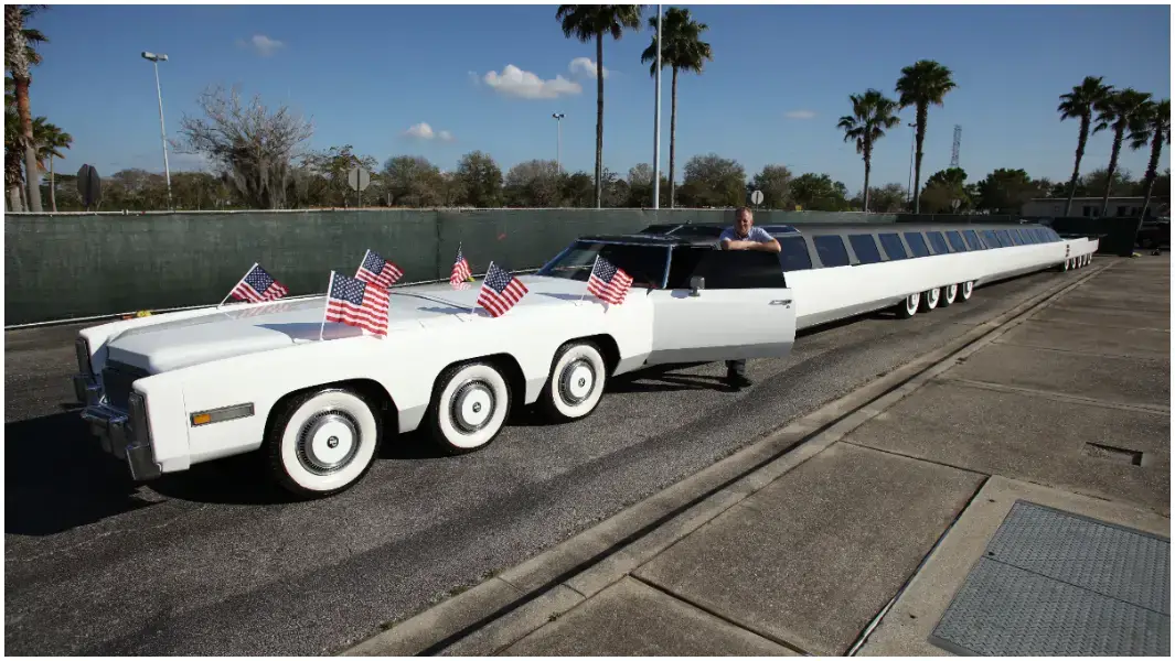 World's longest car, over 100 ft, restored to its former glory | Guinness  World Records