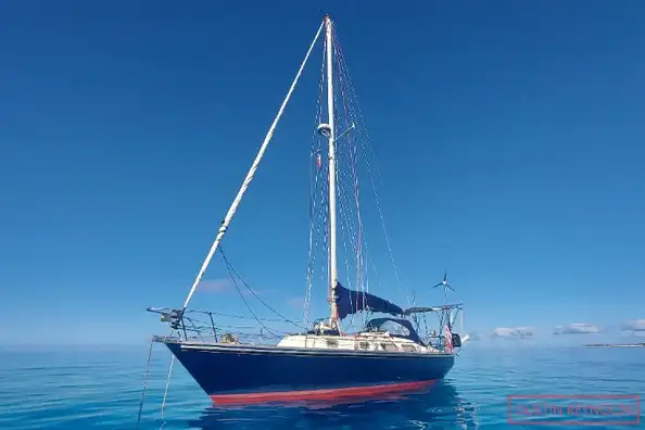 Kapal milik Dustin Reynolds, pria amputasi ganda yang pecahkan rekor keliling dunia.