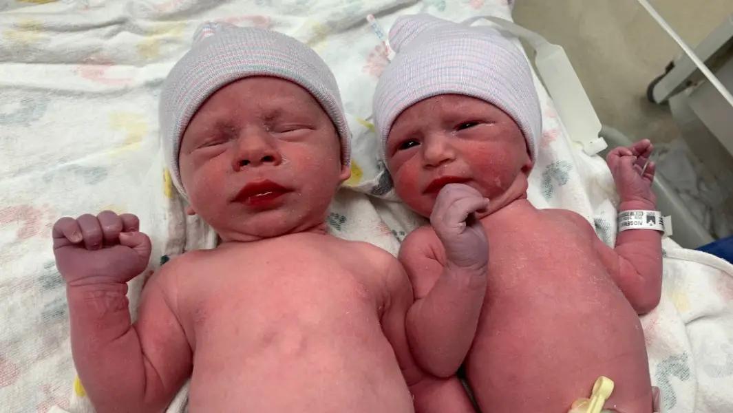 Proud parents welcome record-breaking twins conceived almost 30 years ago