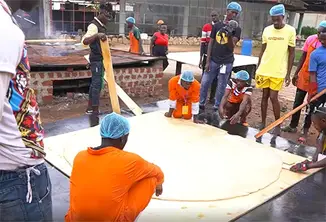 largest ugandan rolex dough