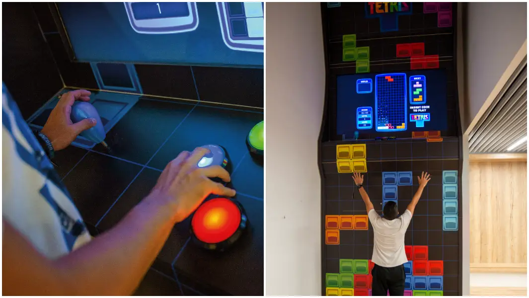Tetris arcade machine is world’s largest standing at 16 ft Guinness