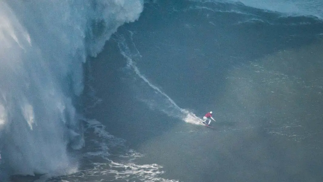 68-ft wave surfed by Maya Gabeira confirmed as largest ridden by a woman as she receives two awards
