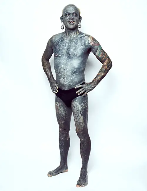 Meet Rolf Buchholz The World Record Holder For Body Modifications
