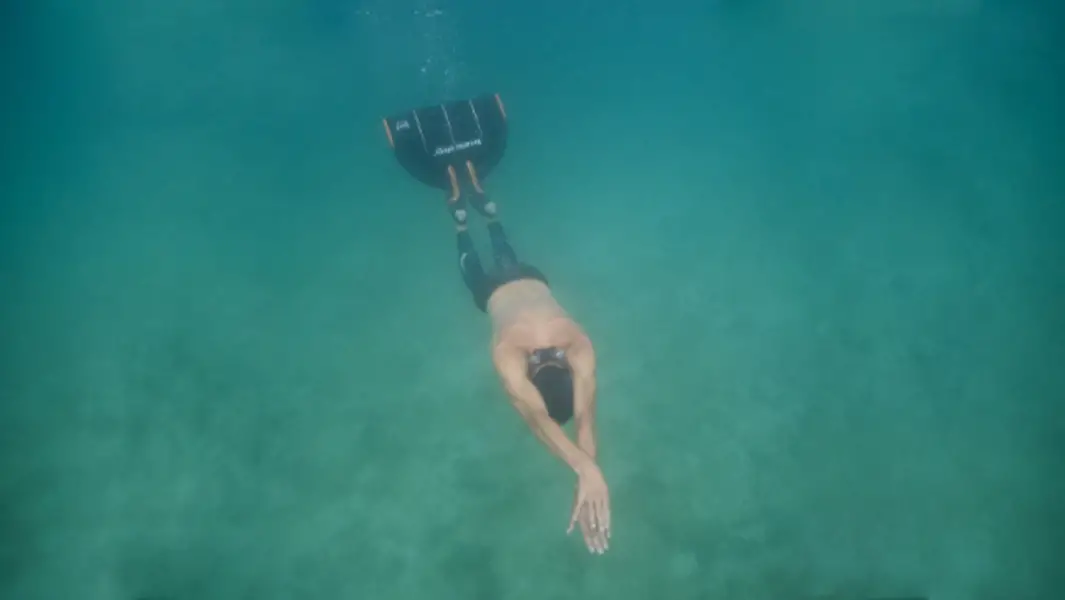 Danish freediving champion claims third Guinness World Records title
