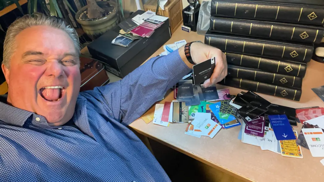 “Too many trips to Vegas”: California man has the largest collection of hotel keycards