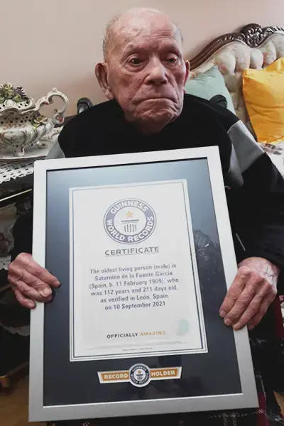 World's oldest man, 112, dies days before his 113th birthday