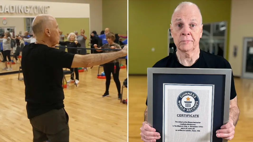 World's oldest fitness instructor going strong at 81: “I'm not gonna stop  just because I'm old”