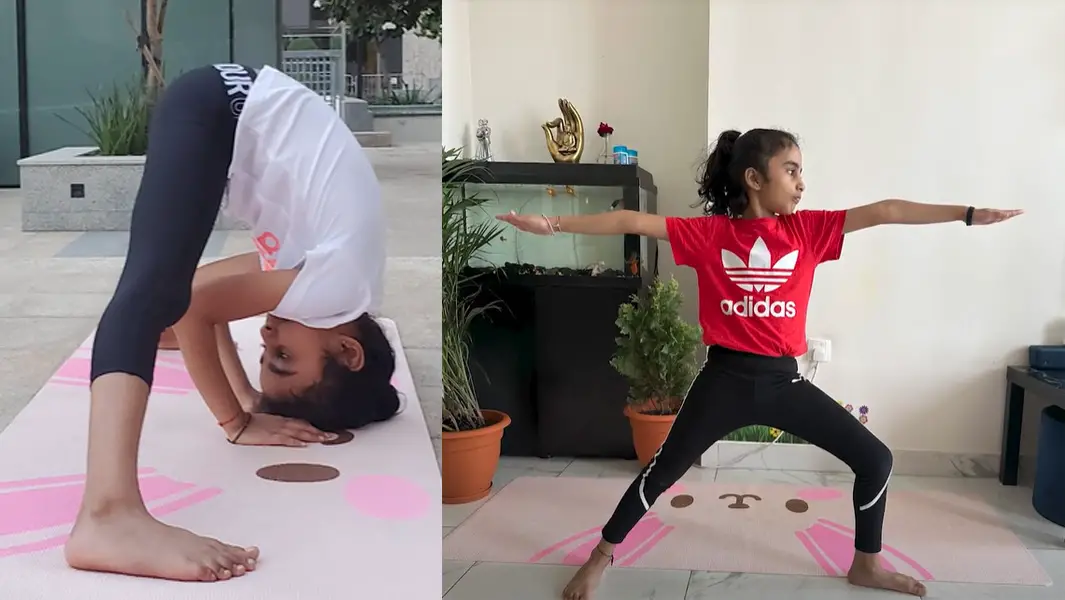 Talented schoolgirl turns passion into career as world's youngest yoga  instructor