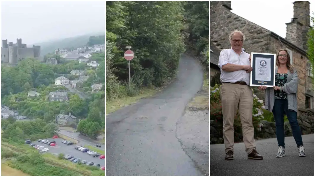 Самую крутую улицу в мире нашли в Уэльсе