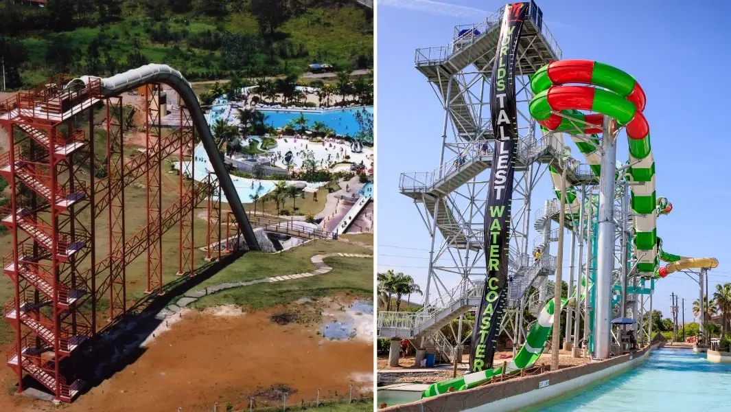 Record-breaking slides and coasters that have made a splash