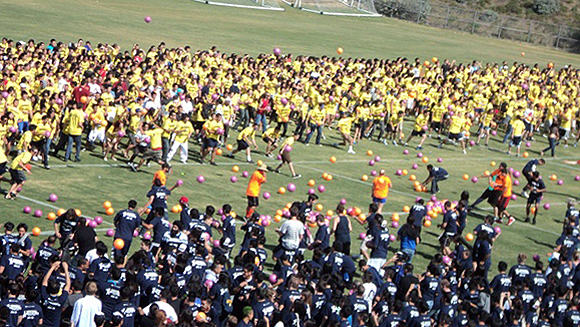 Largest game of dodgeball main