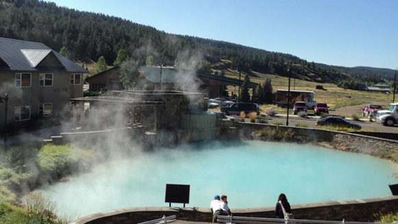 Hot spring main