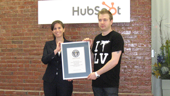 largest online marketing seminar record main