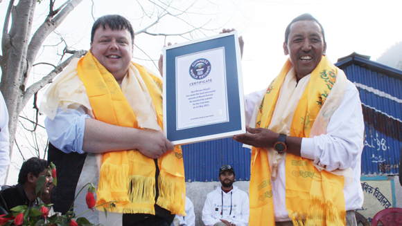 Apa Sherpa nad Craig Glenday main