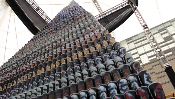 Star-Wars-plastic-cup-tower 1