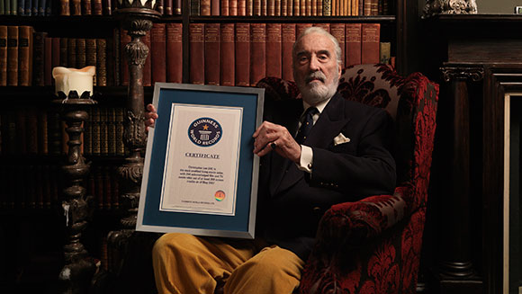Sir Christopher Lee main