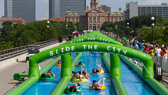 slip and slide - header