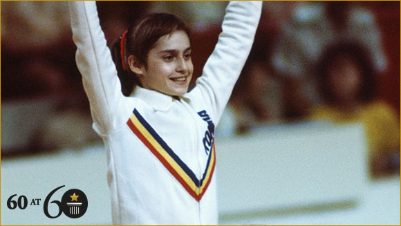 1976: First Gymnast to Score a Perfect 10 at an Olympics Games