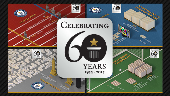 60th Anniversary infographic