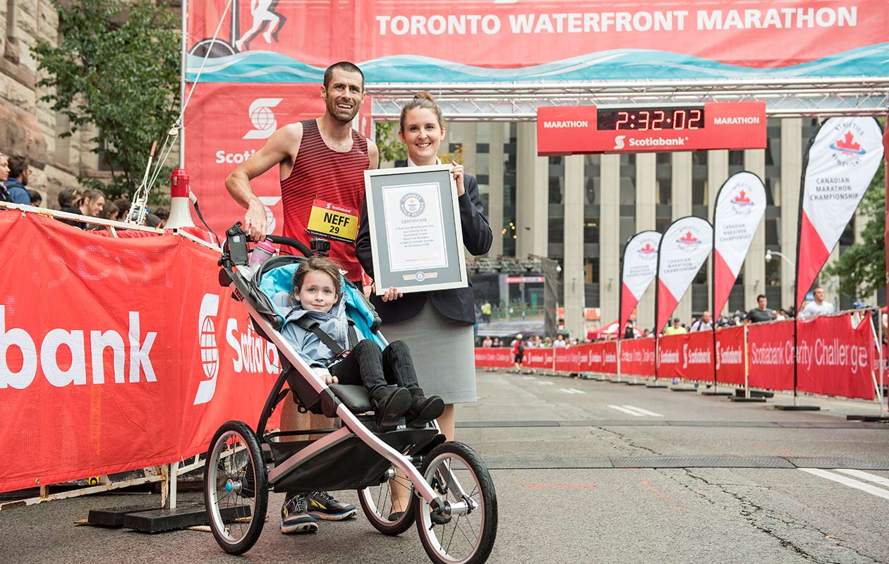 Fastest-marathon-pushing-pram