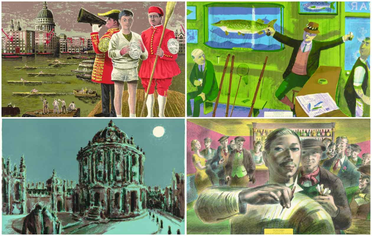 The Guinness Lithographs collage header