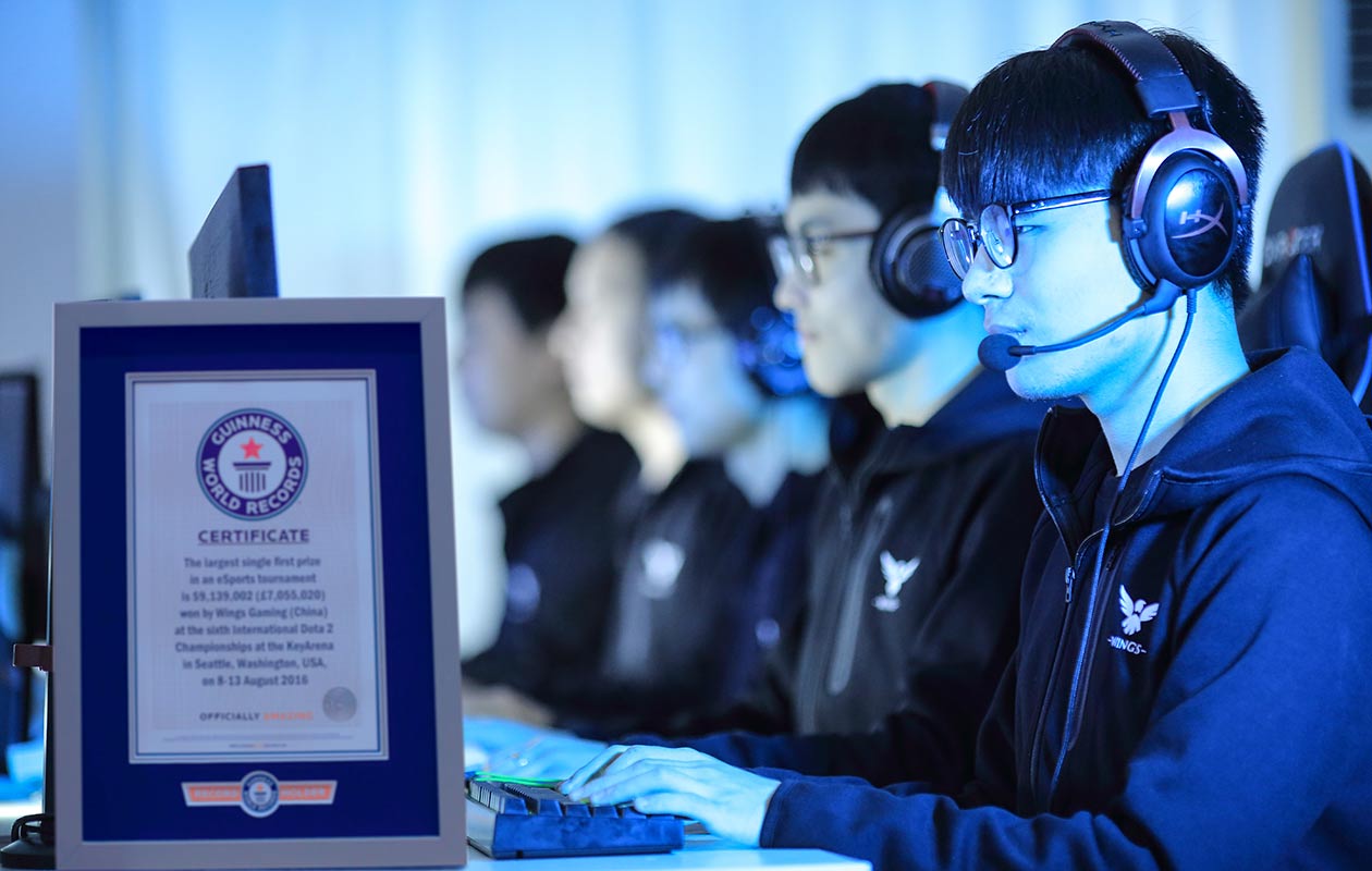Wings Gaming header