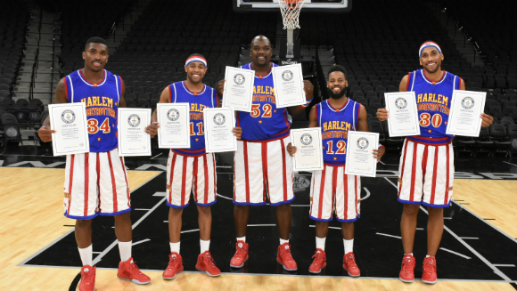 Harlem Globetrotters GWR Day 2016