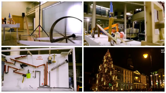 Largest Rube Goldberg collage header