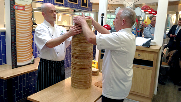 Tallest stack of pancakes header