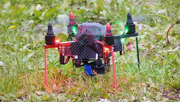 Fastest 100 m ascent by a quadcopter - header