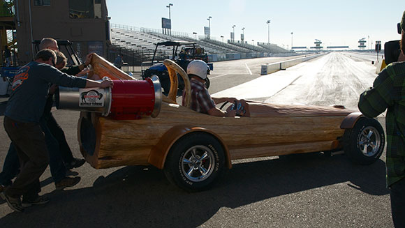 Fastest motorised log main