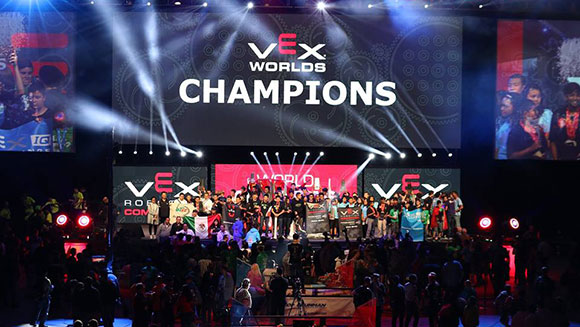 Largest robot competition VEX Worlds