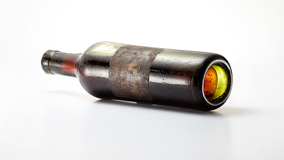 Oldest cognac sold at auction before opening header