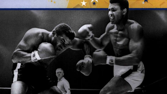 Muhammad Ali fighting