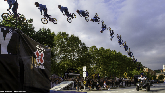 Longest Power Assisted Bicycle Backflip X Games K-Rob