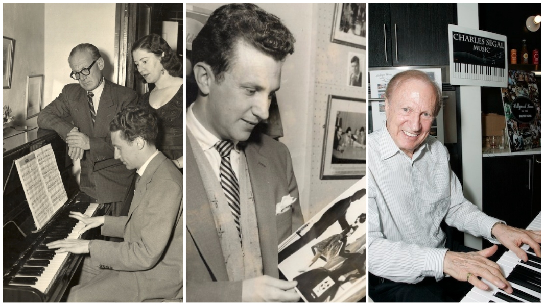Charles Segal pianist collage Guinness World Records