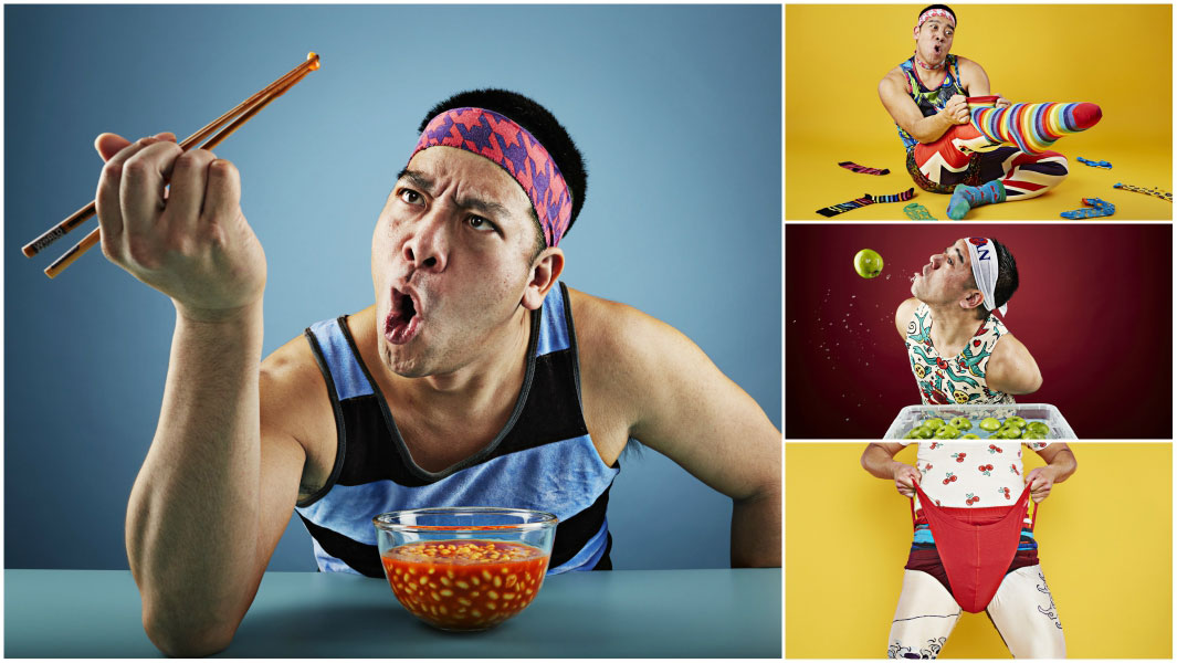 Mr Cherry collage