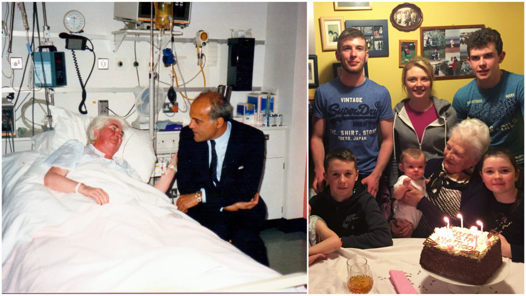 Longest surviving single lung transplant patient